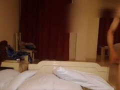 18, アジア人, バイセクシャル, カップル, Hd, 自家製, ホテル