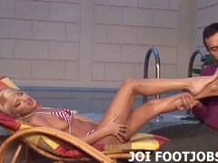 Bondage discipline sadomasochisme, Dominatie, Voeten, Dominante vrouw, Voetbeurt, Sokken, Kousen, Zuigen