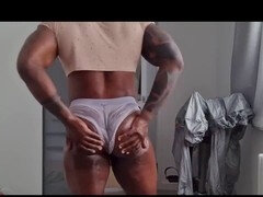 Kont, Grote kont, Grote lul, Zwart, Homo, Masturbatie, Olie