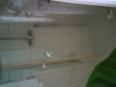 Cuckold, German, Mature, Natural, Nipples, Orgasm, Shower, Voyeur