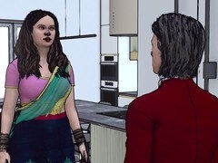 Indisch, Küssen, Stiefmutter