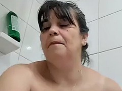 Bad, Blasen, Besamung, Schwarz, Behaart, Hardcore, Milf, Stiefmutter