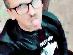 Slutboyben CAM4 Sexy Latex Femboy Brainfucked Exposed Am Stern Berlin