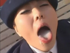 Fetiche, Grupo, Sexo duro, Japonés, Público, Secretaria, Tragarse, Juguetes
