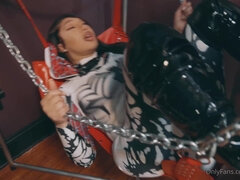 Mamada, Amarrada, Ébano, Coño, Esclavo, Puta, Tetas, Mojado