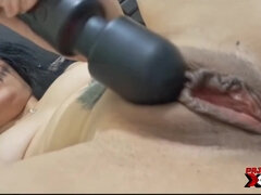 Enthousiasteling, Vrouw, Fetisj, Masturbatie, Orgasme, Alleen, Tiener, Speelgoed