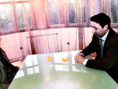 Анальный секс, Красивые, Парочка, Семяизвержение, Сперма на лице, Каблуки, Латекс, Лесбиянка