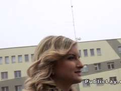 Blondine, Im freien, Pov, Öffentlich, Spanner