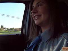 Amateur, Blowjob, Car, Police, Teen