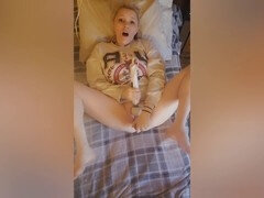 Vrouw, Masturbatie, Orgasme, Alleen, Tiener, Speelgoed