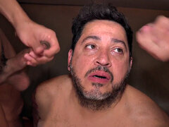 素人, アナル, ぽっちゃり, フェラチオ, ディルド, ゲイ, 熟年, おもちゃ