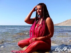 18 ans, Plage, Gros seins, Mère que j'aimerais baiser, Seins naturels, De plein air, Adolescente, Nénés