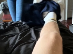 POV Handjob Blowjob cumshot compilation
