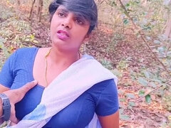 Desi Stepmom Fucks Stepson in Jungle - Big Dick Outdoor Hardcore Sex with Dirty Talk - Full HD Video