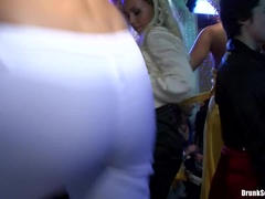 Vestidas, Hembra, Gafas, Lencería, Fiesta, Coño, Montar, Tetas