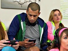 Black, Dick, Facial, Femdom, Interracial