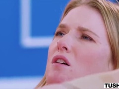 Blonde Teen Ashley Lane Gets Her Ass Fucked by Mick Blue in Tushy Threesome