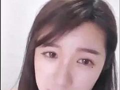 素人, アジア人, 美女, デカパイ, フェラチオ, イく瞬間, オッパイの, ウェブカメラ