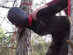 Leie, Hardcore, Latina, Orgasmus, Öffentlich, Dürr, Gefesselt, Titten