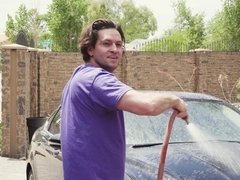 Анальный секс, Жопа, Брюнетки, Измена, Парочка, Мужья, Натуральные сиськи, Жена