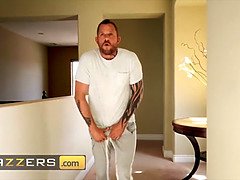 Sexy MILF Alena Croft Tries To Stretch Out Her Tight Ass With The Help Of Scott Nails