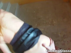 Pijpbeurt, Jonge meid, Sperma shot, Hardcore, Slipje, Doordringend, Kut duiken, Geschoren
