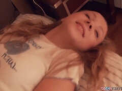 Blond, Seksspeelgoed, Hd, Naakt, Orgasme, Alleen, Tiener, Vibrator