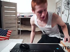 Mature English teacher in stockings gets oral and hardcore from her boy student