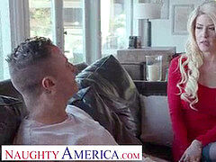 Amerikaans, Ondergoed, Moeder die ik wil neuken, Moeder, Geschoren, Kousen, Tieten likken