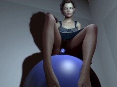 Dreidimensional, In den arsch, Arsch, Latex, Muschi, Spielzeuge