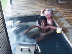 Afrikanisch, Leie, Grosser arsch, Schwarz, Paar, Hd, Selbstgemacht, Interrassisch
