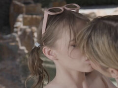 Lesbienne, Léchez, De plein air, Chatte