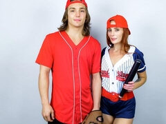 18 летние, Большая жопа, Большой член, Минет, Собачьи, Натуральные сиськи, Рыжие, Сиськи