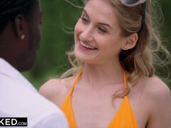 Большой член, Черные, Блондинки, Минет, Член, Сперма на лице, Межрасовый секс, Наездница