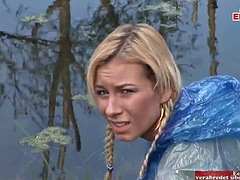 Tetas grandes, Rubia, Corridas, Corridas faciales, Sexo duro, Tetas naturales, Al aire libre, Tetas