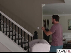 フェラチオ, 茶髪の, イく瞬間, チン, Hd, 小柄, ティーン, オッパイの