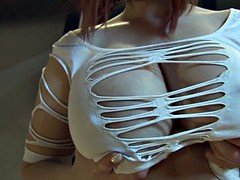 Tetas grandes, Tetona, Pezones, Pelirrojo, Tetas