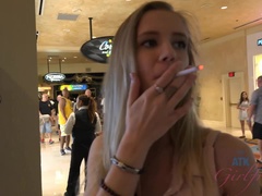 Leie, Blondine, Freundin, Zierlich, Pov, Dürr, Abendanzug, Titten