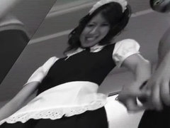 Blasen, Aufs gesicht abspritzen, Japanische massage, Hausmädchen, Sperma