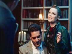 Grote kont, Grote lul, Pijpbeurt, Lul, Hondjeshouding, Reusachtig, Roodharige vrouw