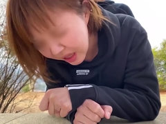 Asiático, Mamada, Garganta profunda, Peludo, Sexo duro, Japonés, Al aire libre, Pequeña