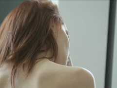 Sucer une bite, Brunette brune, Faciale, Hd, Mamelons, Petite femme, Adolescente