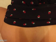 Young Asian Nicole Doshi Fucks Landlord