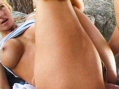 Culo, Rubia, Estilo perrito, Pajear, Al aire libre, Adolescente, Clasico, Voyeur