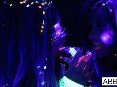 Braunhaarige, Schwarz, Lesbisch, Muschi, Solo