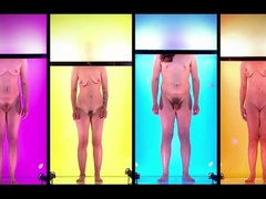 Leie, Grosser arsch, Grosse titten, Blondine, Braunhaarige, Nackt, Natürlichen titten, Titten
