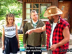 18 jahre, Blondine, Tschechisch, Papi, Hd, Monster, Party, Pornostars