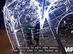 Vip4k. her fantasy bounty was to put her Tight Pussy on a huge stick