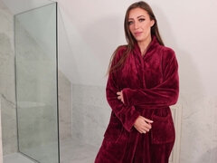 Tussi, Bad, Grosse titten, Braunhaarige, Fetisch, Masturbation, Pov