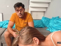 HUNT4K Tiffany Tatum betrays her boyfriend by fucking another man for cash in front of him